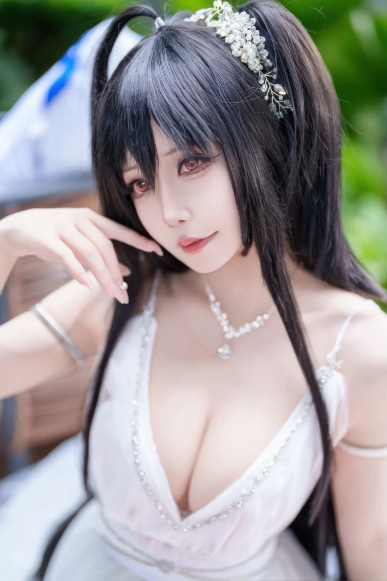抱走莫子《萤火虫动漫嘉年华 大凤誓约花嫁》主题写真：27张全套美图