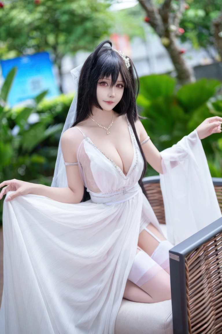 抱走莫子《萤火虫动漫嘉年华 大凤誓约花嫁》主题写真：27张全套美图