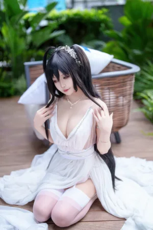 抱走莫子《萤火虫动漫嘉年华 大凤誓约花嫁》主题写真：27张全套美图