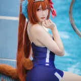 瓜希酱《赛马娘大和赤骥》主题写真：30张全套美图