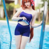 瓜希酱《赛马娘大和赤骥》主题写真：30张全套美图