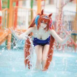 瓜希酱《赛马娘大和赤骥》主题写真：30张全套美图