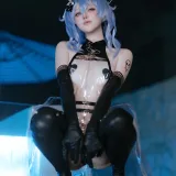 屿鱼《亚子 同人透明护士》主题写真：31张全套美图