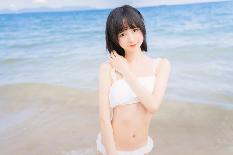 木棉棉《焦糖白》主题写真：38张全套美图
