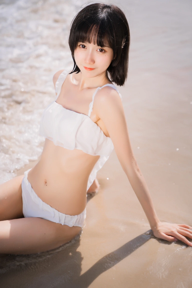 木棉棉《焦糖白》主题写真：38张全套美图