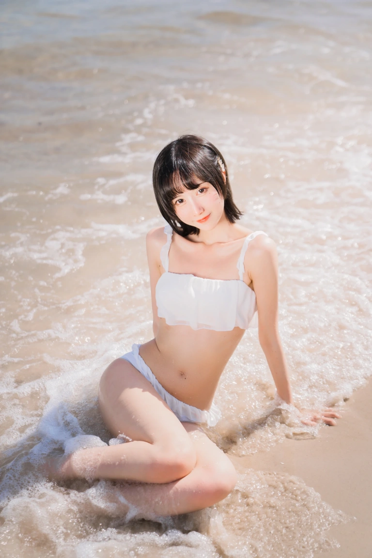 木棉棉《焦糖白》主题写真：38张全套美图