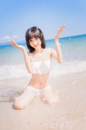 木棉棉《焦糖白》主题写真：38张全套美图