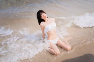 木棉棉《焦糖白》主题写真：38张全套美图