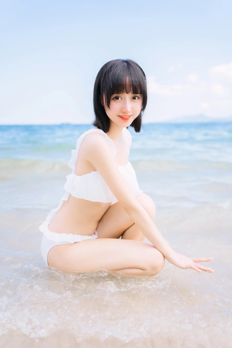 木棉棉《焦糖白》主题写真：38张全套美图