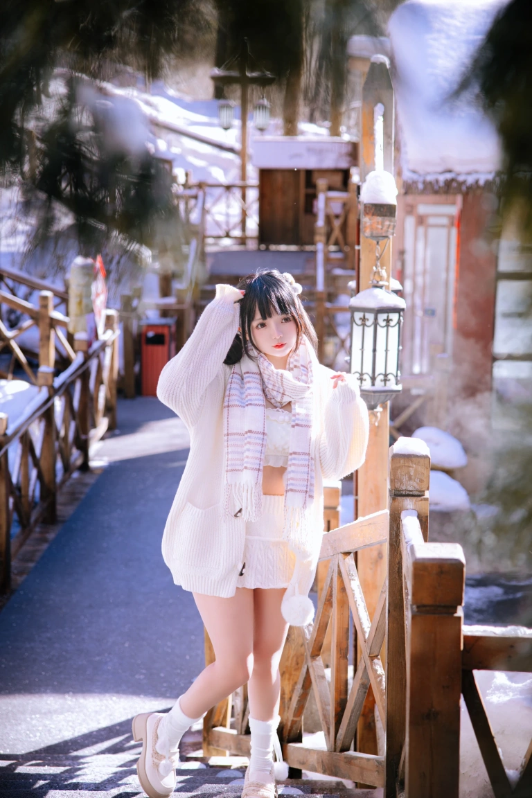 日奈娇(椎名莜)《雪地少女》主题写真：108张全套美图，含2个视频