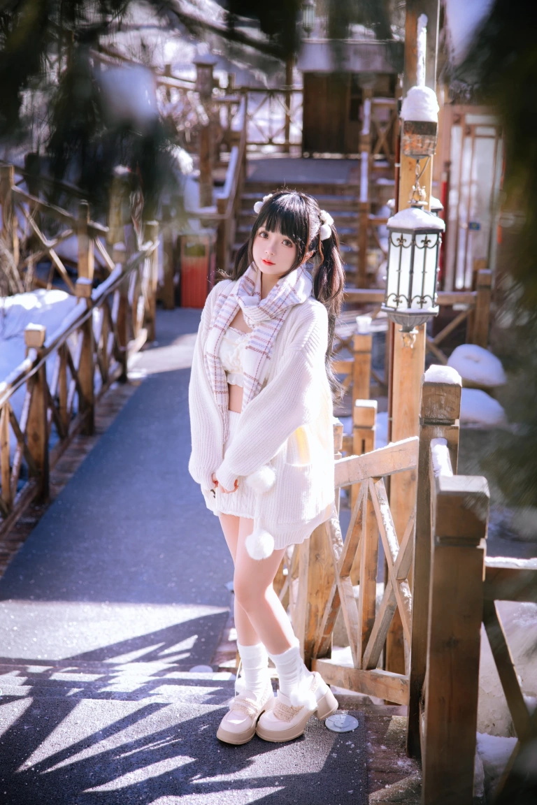 日奈娇(椎名莜)《雪地少女》主题写真：108张全套美图，含2个视频