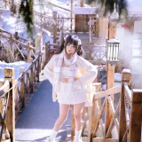 日奈娇(椎名莜)《雪地少女》主题写真：108张全套美图，含2个视频