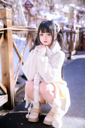 日奈娇(椎名莜)《雪地少女》主题写真：108张全套美图，含2个视频