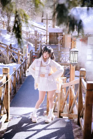日奈娇(椎名莜)《雪地少女》主题写真：108张全套美图，含2个视频