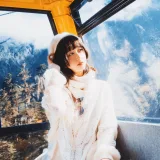 木棉棉《海螺沟游记》主题写真：19张全套美图