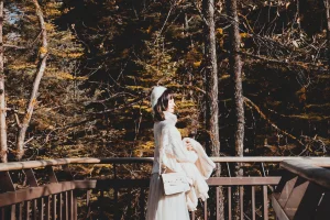 木棉棉《海螺沟游记》主题写真：19张全套美图