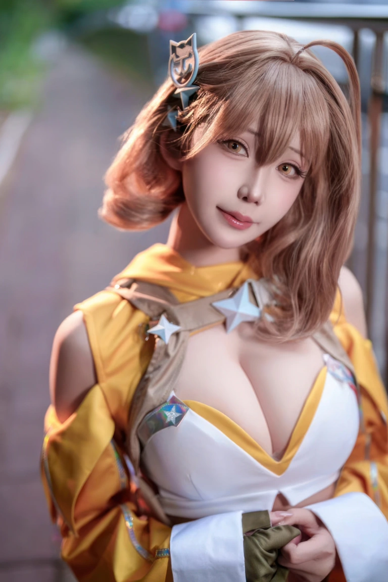 抱走莫子《萤火虫动漫嘉年华 阿妮斯超级巨星》主题写真：23张全套美图