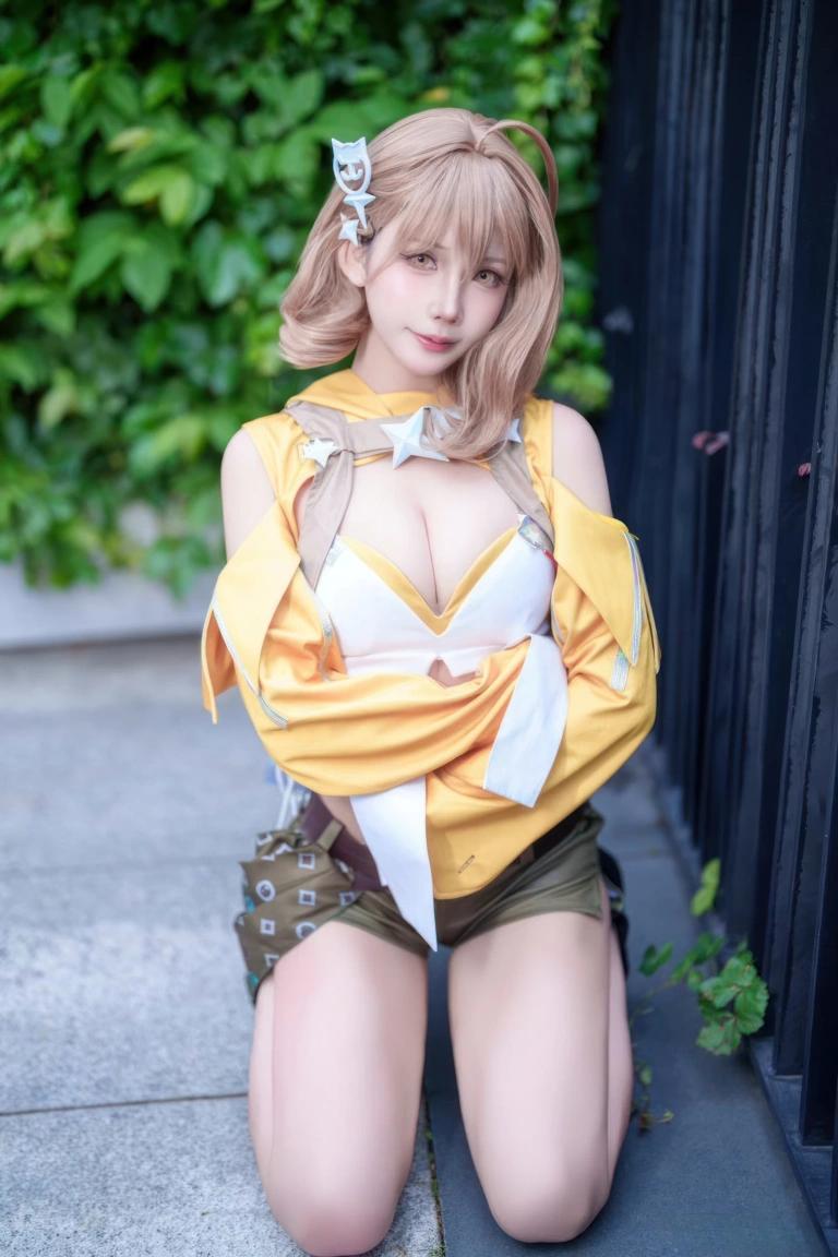 抱走莫子《萤火虫动漫嘉年华 阿妮斯超级巨星》主题写真：23张全套美图