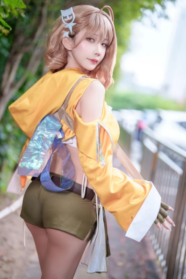 抱走莫子《萤火虫动漫嘉年华 阿妮斯超级巨星》主题写真：23张全套美图
