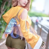 抱走莫子《萤火虫动漫嘉年华 阿妮斯超级巨星》主题写真：23张全套美图