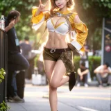 抱走莫子《萤火虫动漫嘉年华 阿妮斯超级巨星》主题写真：23张全套美图