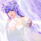 星之迟迟《《纯白と漆黑》 独角兽》主题写真：24张全套美图