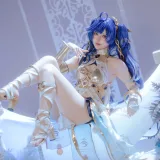 屿鱼《鸣潮 尤诺》主题写真：62张全套美图