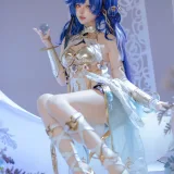 屿鱼《鸣潮 尤诺》主题写真：62张全套美图