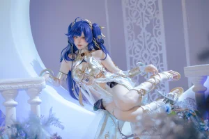 屿鱼《鸣潮 尤诺》主题写真：62张全套美图