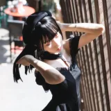 木棉棉《黑色魅惑》主题写真：23张全套美图