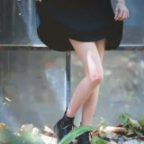 木棉棉《黑色魅惑》主题写真：23张全套美图