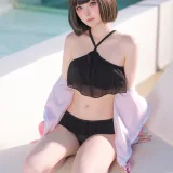 屿鱼《蔚蓝档案 静山真白泳装》主题写真：30张全套美图