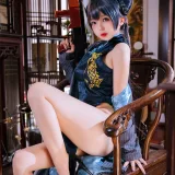日奈娇(椎名莜)《碧蓝档案妃咲》主题写真：92张全套美图