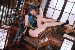 日奈娇(椎名莜)《碧蓝档案妃咲》主题写真：92张全套美图