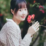 木棉棉《花与少女》主题写真：29张全套美图
