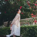 木棉棉《花与少女》主题写真：29张全套美图