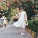 木棉棉《花与少女》主题写真：29张全套美图