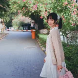 木棉棉《花与少女》主题写真：29张全套美图