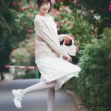 木棉棉《花与少女》主题写真：29张全套美图
