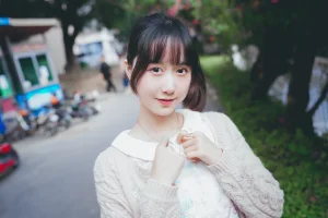 木棉棉《花与少女》主题写真：29张全套美图