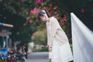 木棉棉《花与少女》主题写真：29张全套美图