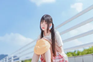 桜桃喵《桜桃未熟2 幼稚园》主题写真：35张全套美图