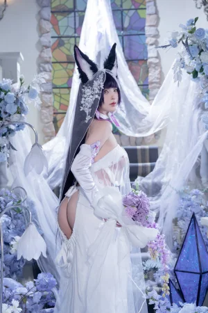 清水由乃《碧蓝航线 武藏紫藤花》主题写真：51张全套美图，含1个视频