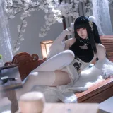 屿鱼《碧蓝航线 史特拉塞·艳书美玉》主题写真：97张全套美图