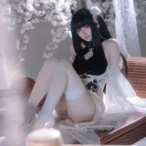 屿鱼《碧蓝航线 史特拉塞·艳书美玉》主题写真：97张全套美图