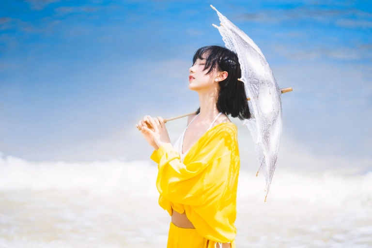 木棉棉《跨洋过海来见你》主题写真：21张全套美图
