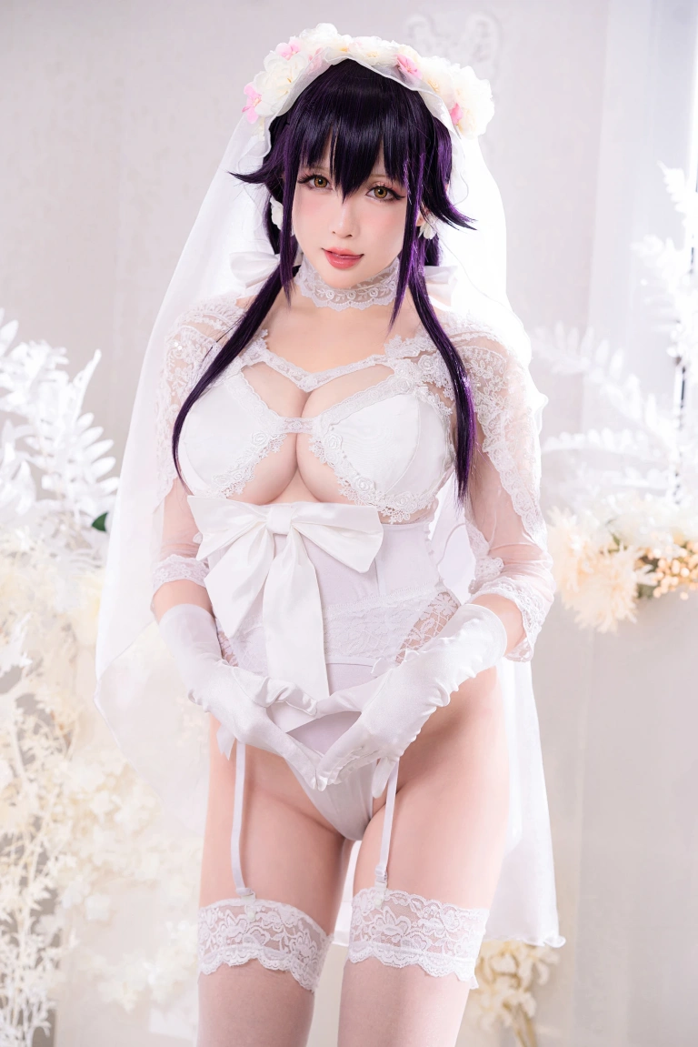 星之迟迟《《纯白と漆黑》 吾妻》主题写真：31张全套美图