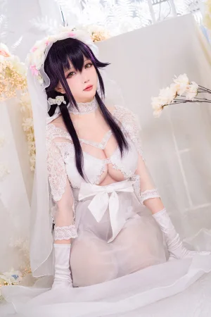 星之迟迟《《纯白と漆黑》 吾妻》主题写真：31张全套美图