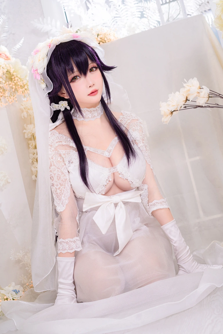 星之迟迟《《纯白と漆黑》 吾妻》主题写真：31张全套美图