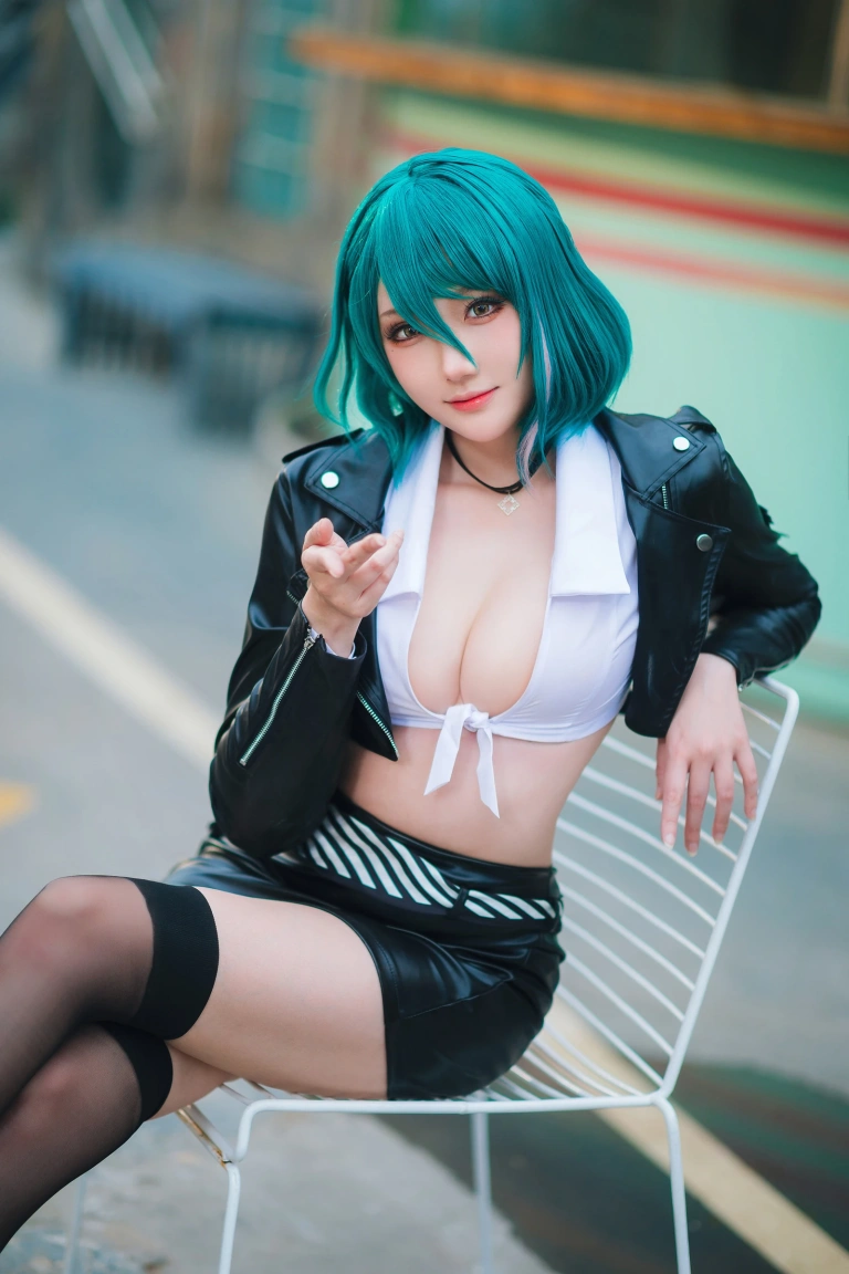 瓜希酱《环 DOA》主题写真：20张全套美图